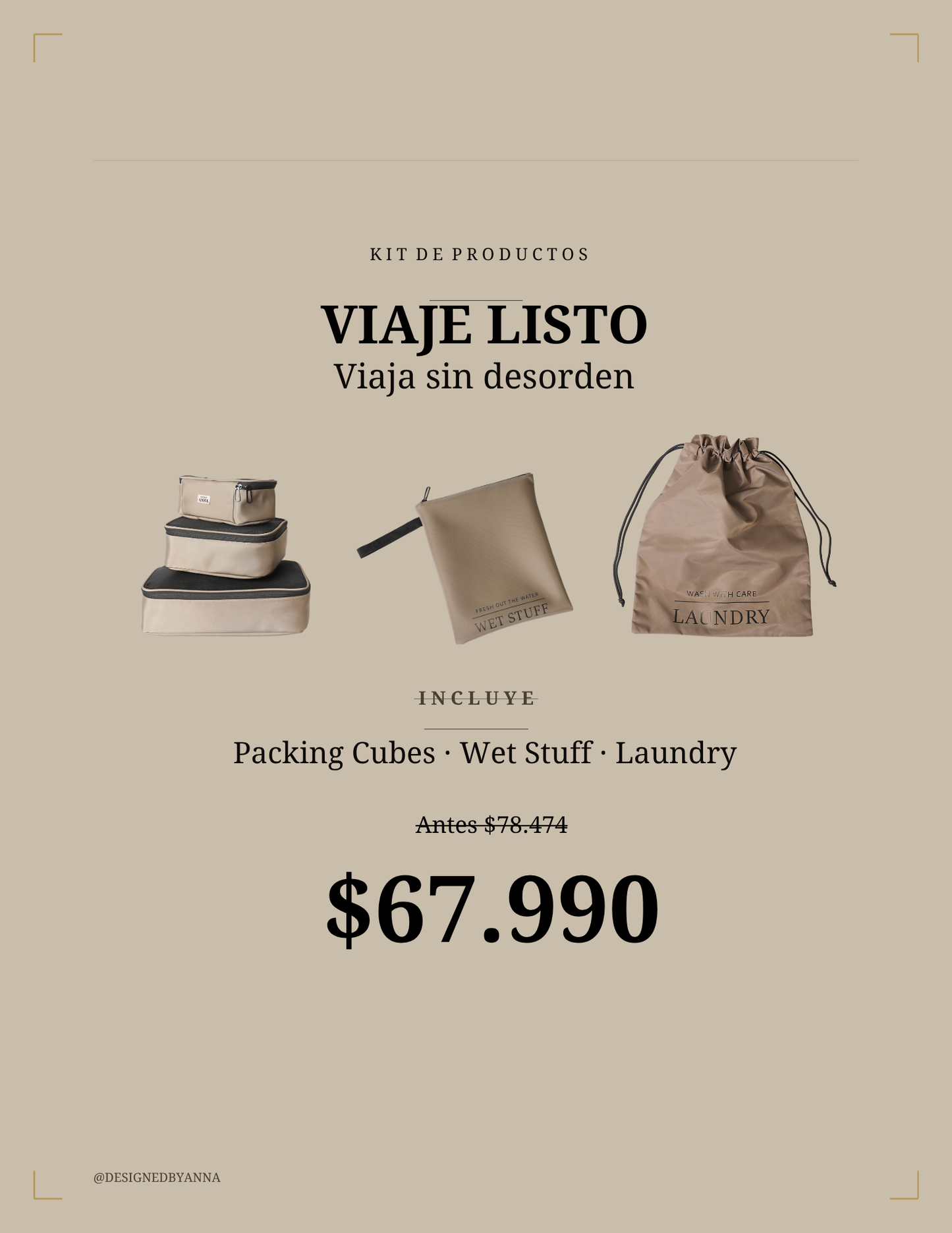 Pack Viaje Listo