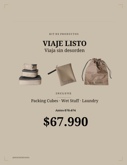 Pack Viaje Listo